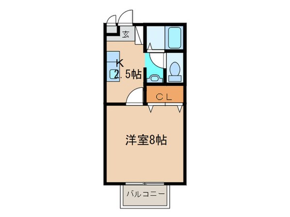 アゼリアコートの物件間取画像